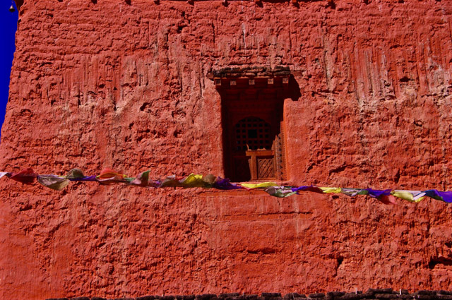 Gompa window